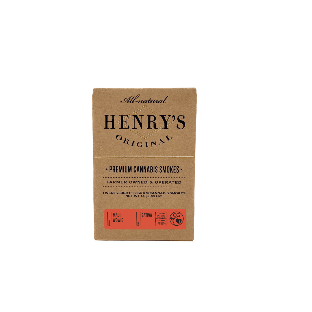 Henry's Original - Henry's Original | Maui Wowie | Joints | 0.5g each | 28pk - 1