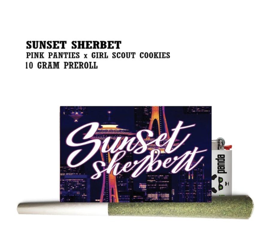 Phat Panda - Phat Panda Mega Roll | Sunset Sherbert | Joint | 10g - 1