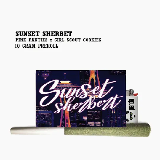 Phat Panda - Phat Panda Mega Roll | Sunset Sherbert | Joint | 10g - 1