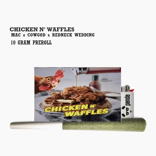 Phat Panda - Phat Panda Mega Roll | Chicken & Waffles | Blunt | 10g - 1