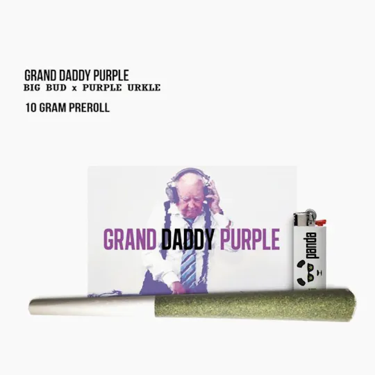 Phat Panda - Phat Panda Mega Roll | Grand Daddy Purple | Blunt | 10g - 1
