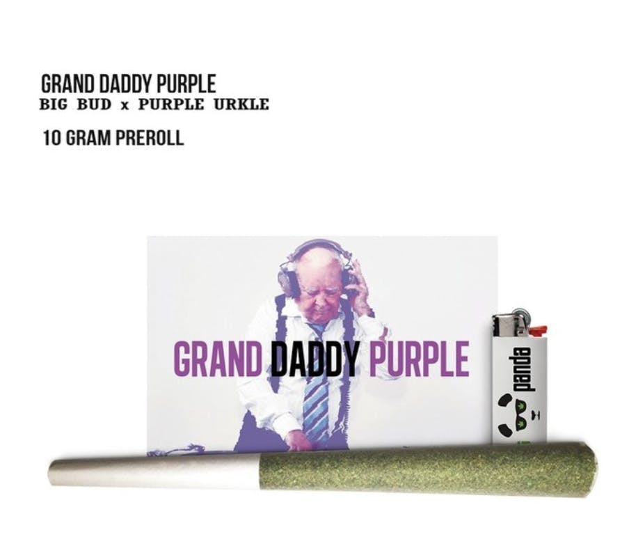 Phat Panda - Mega Roll | Granddaddy Purple | Blunt | 10g - 1