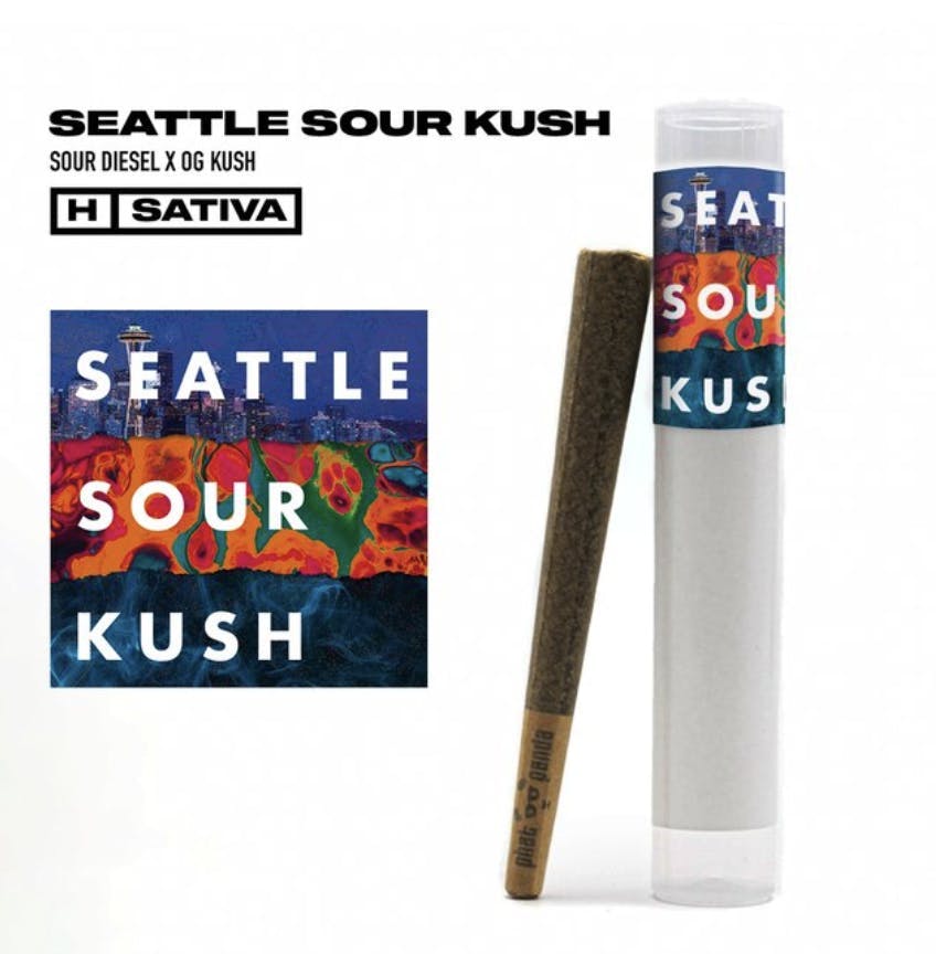 Phat Panda - Phat Panda | Seattle Sour Kush | Joint | 1g - 1