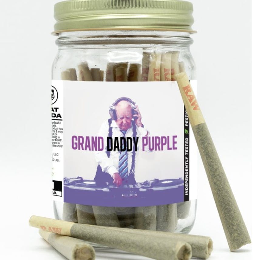 Phat Panda - Phat Panda | Grand Daddy Purple | Joints | 1g each | 28pk - 1