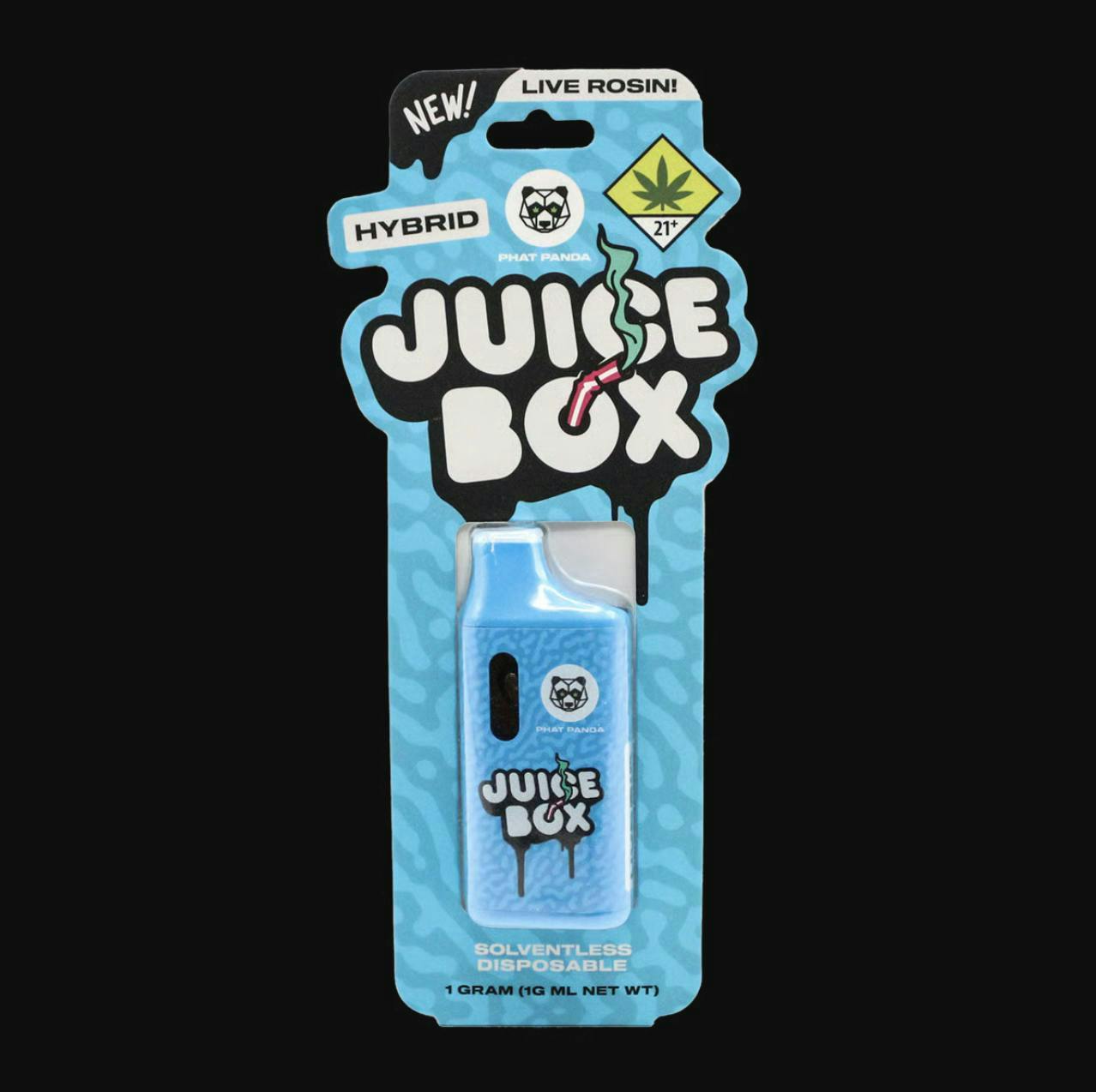 Phat Panda - Phat Panda Juice Box | Purple Pebbles | Live Rosin Disposable | 1g - 1