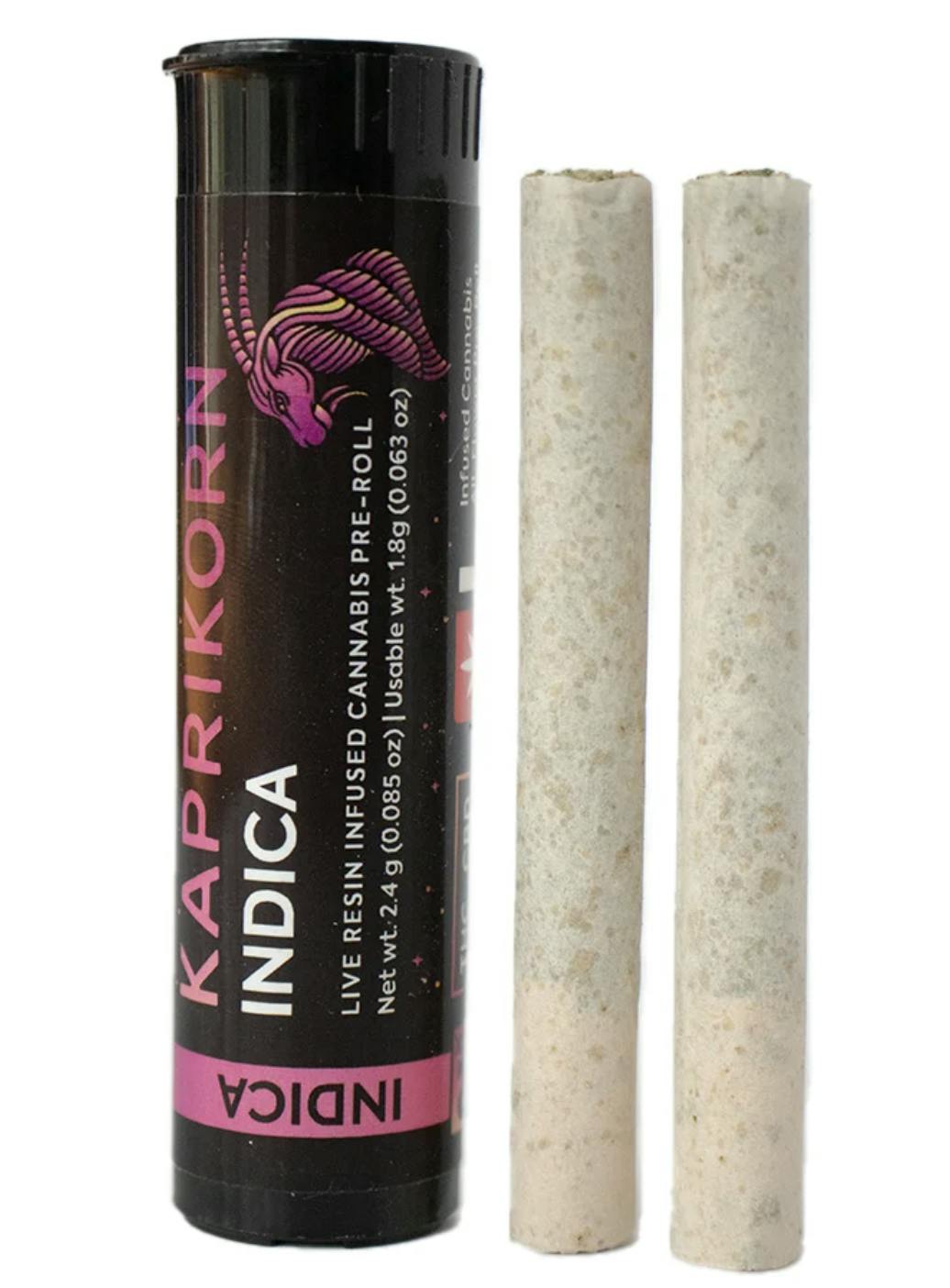 Kaprikorn - 8 Inch Bagel + Black Maple | Infused Joints | 0.9g each | 2pk - 1