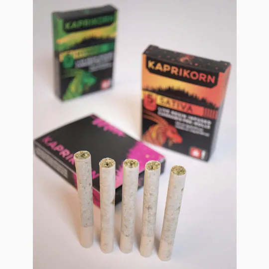 Kaprikorn - Melted Strawberries + Kush Berry | Infused Joints | 0.9g each | 5pk - 1