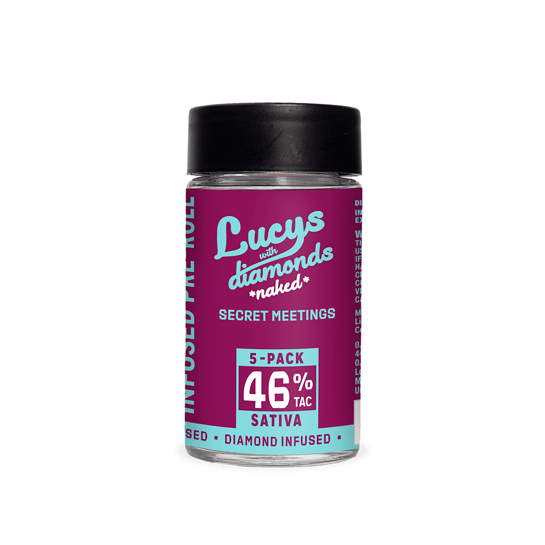 Blotter - Blotter | Secret Meetings | Naked Infused Minis | 0.5g each | 5pk - 1