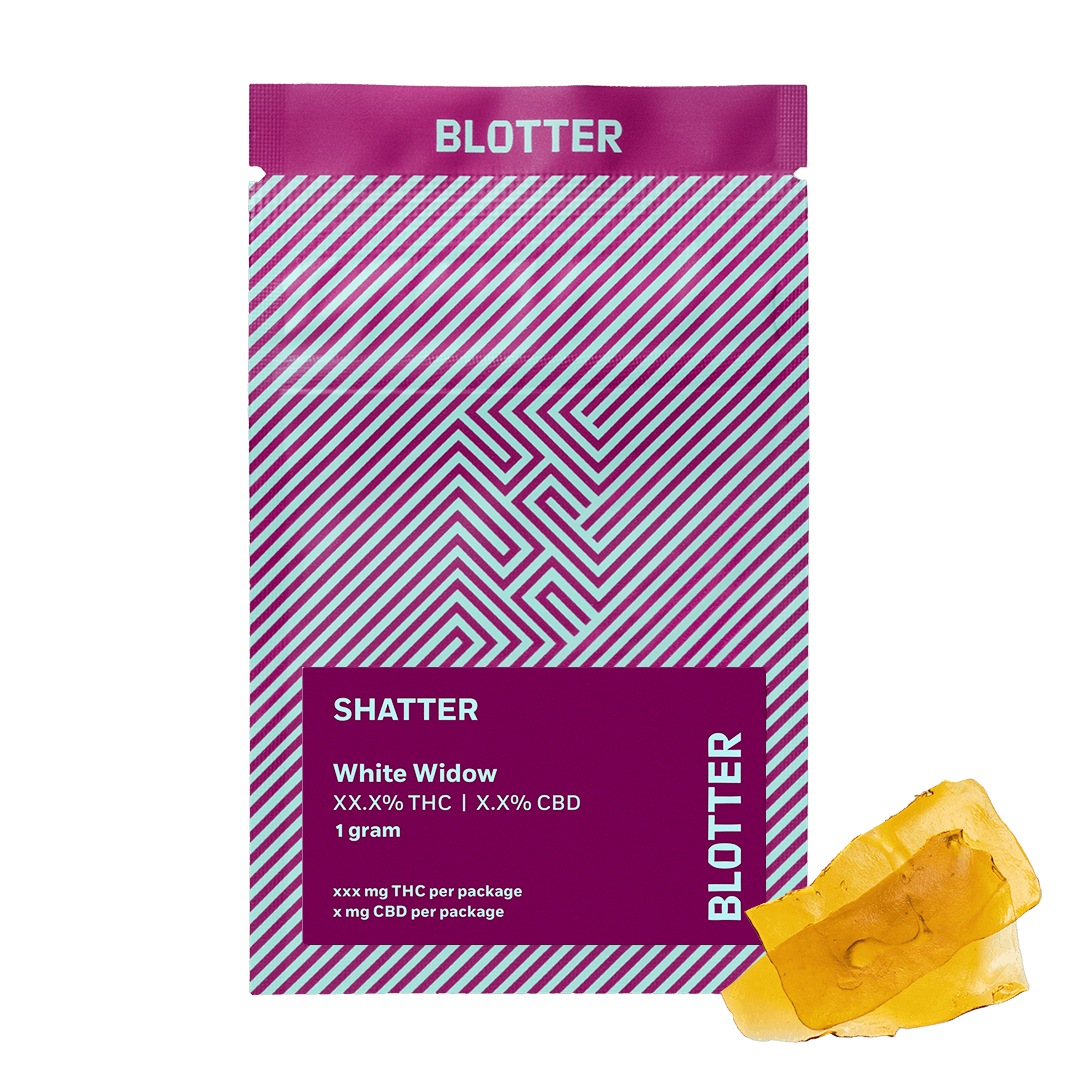 Blotter - Blotter | White Widow | Cured Resin | Shatter | 1g - 1