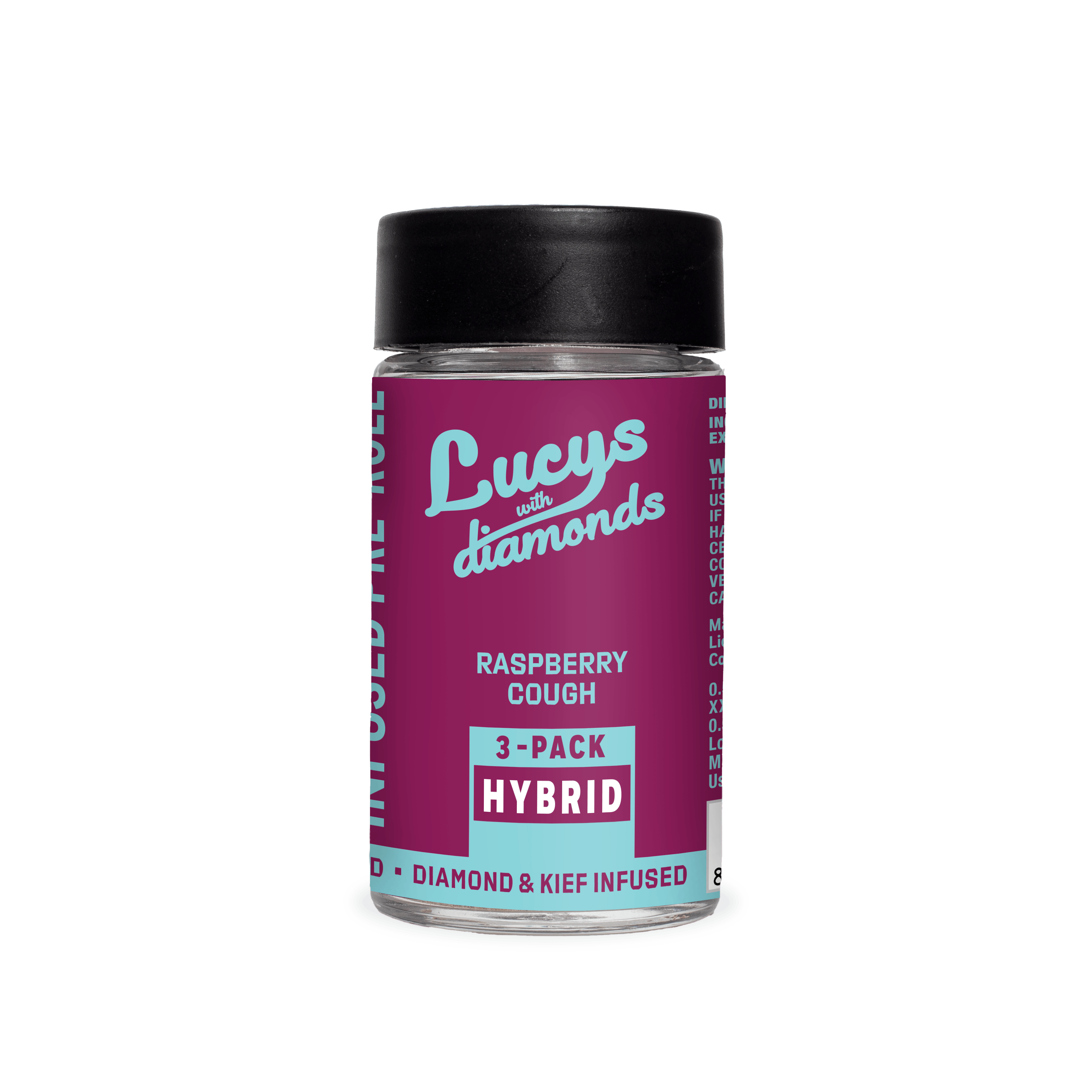 Blotter - Blotter | Raspberry Cough | Naked Infused Minis | 0.5g each | 5pk - 1