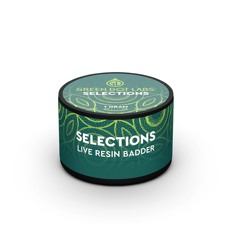 Green Dot Labs - GDL Live Resin Badder (1g) | Selections | Kashmir - 1
