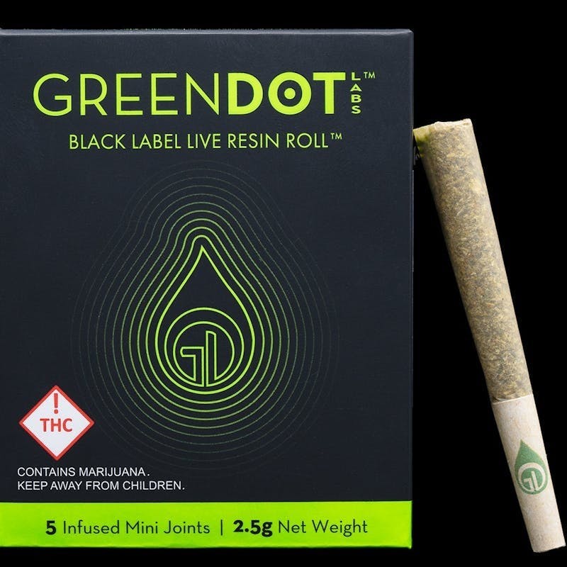Green Dot Labs - Green Dot Labs | Screaming OG x D Lish | Infused Minis | 0.5g each | 5pk - 1