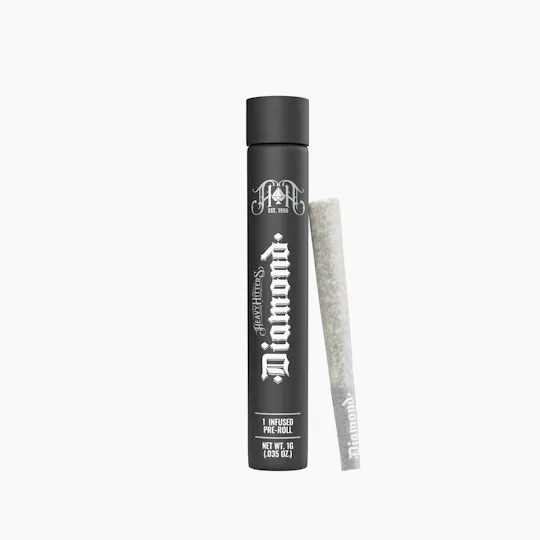 Heavy Hitters - Orange Malt | Hybrid - Diamond Infused 1g Pre-Roll - 1