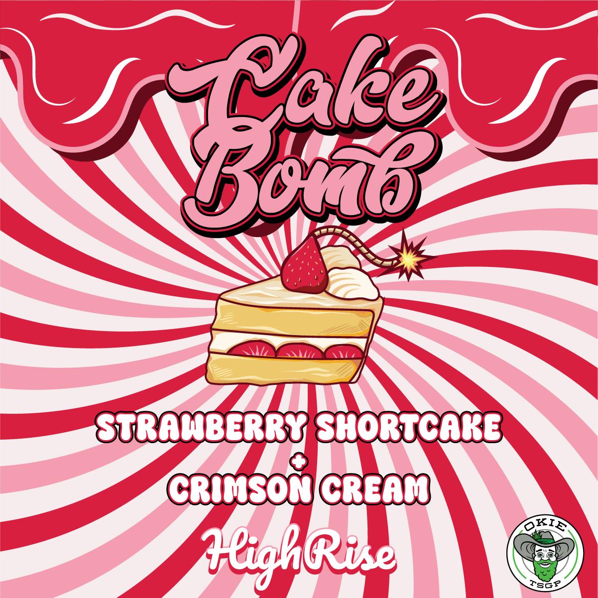 Okie TSGP - Cake Bomb (High Rise) - Live Hash Rosin Batter - 1g - 1