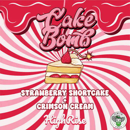 Okie TSGP - Cake Bomb (High Rise) - Live Hash Rosin Batter - 1g - 1