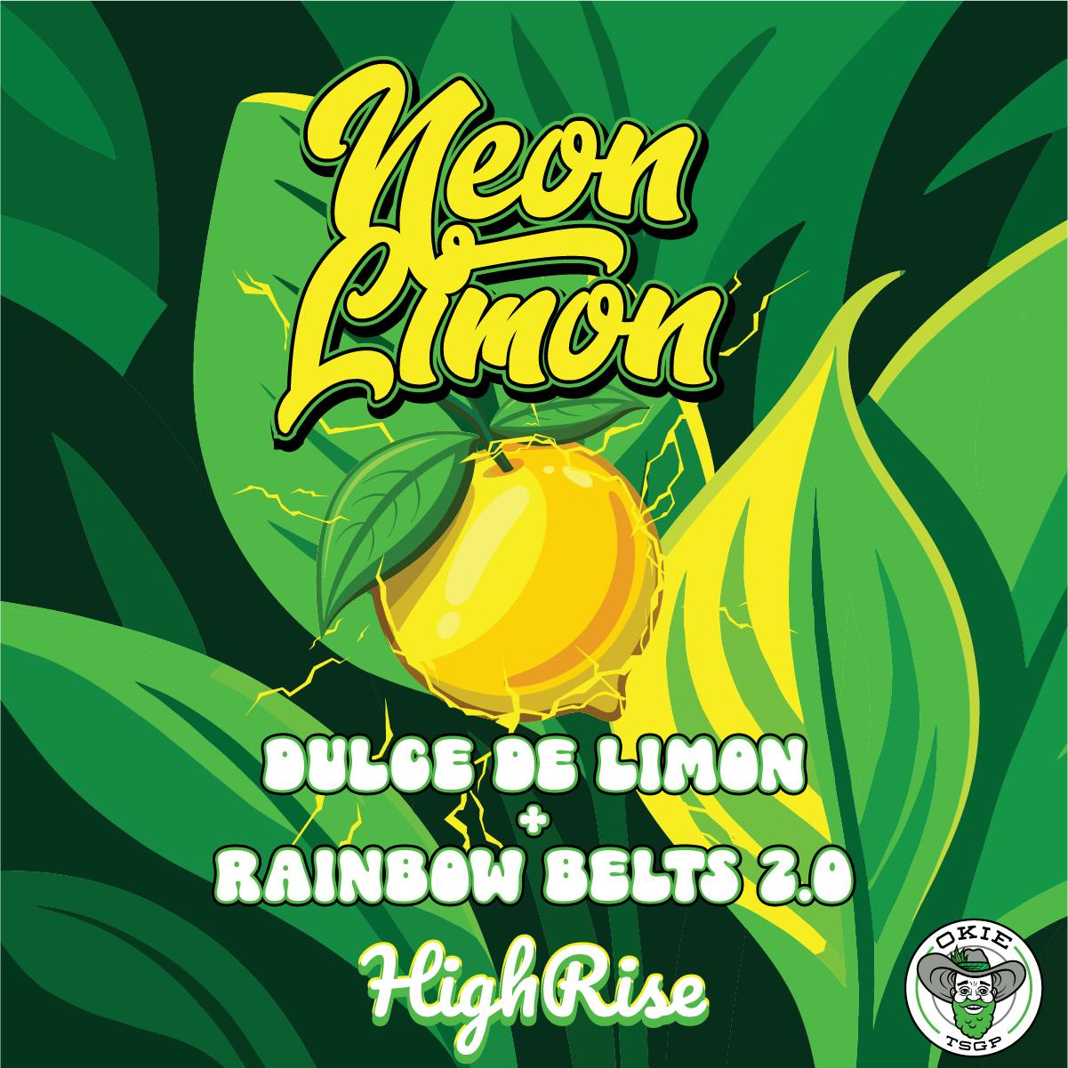 Okie TSGP - Neon Limon (High Rise) - Live Hash Rosin Batter - 1g - 1