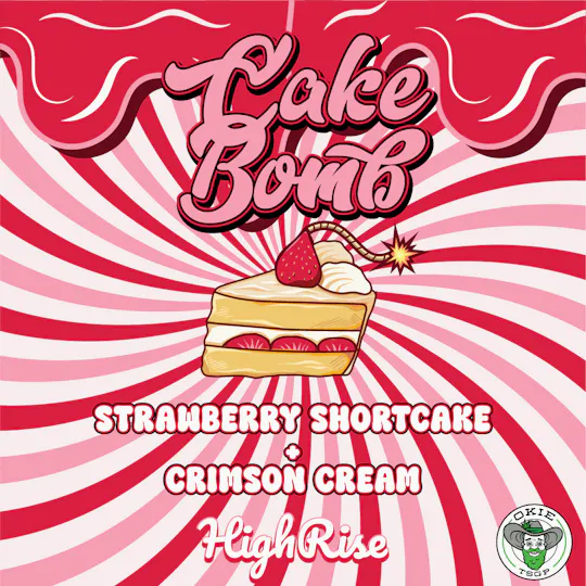 Okie TSGP - Cake Bomb (High Rise)- Live Hash Rosin Batter - 4g - 1