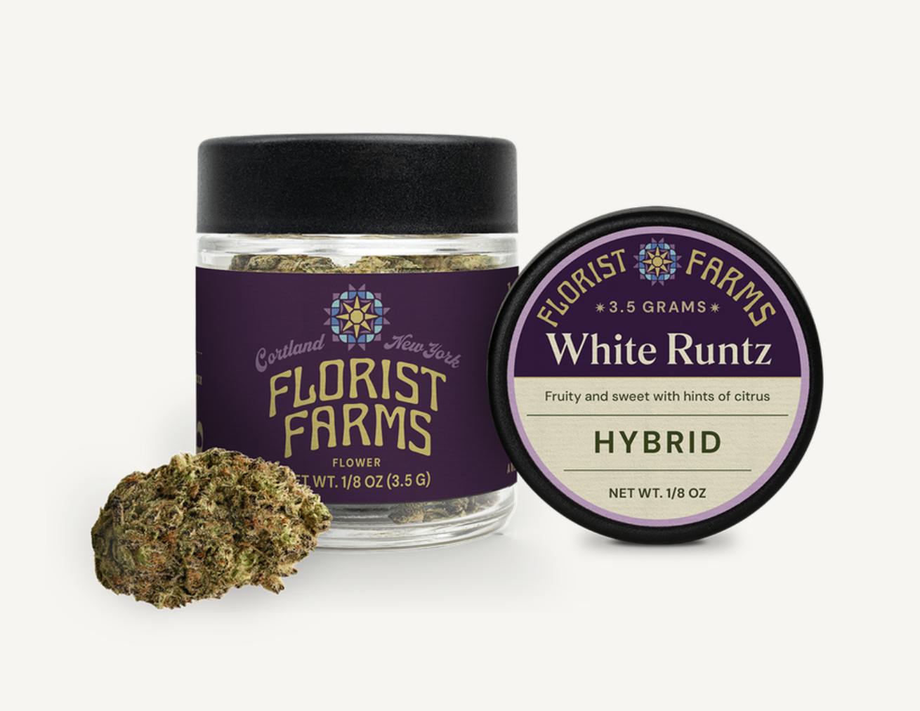 Florist Farms - Florist Farms | White Runtz | Big Buds | 3.5g - 1