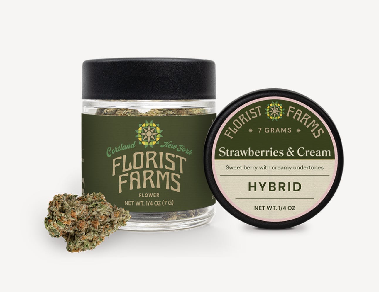 Florist Farms - Florist Farms | Strawberries and Cream | Big Buds | 7g - 1