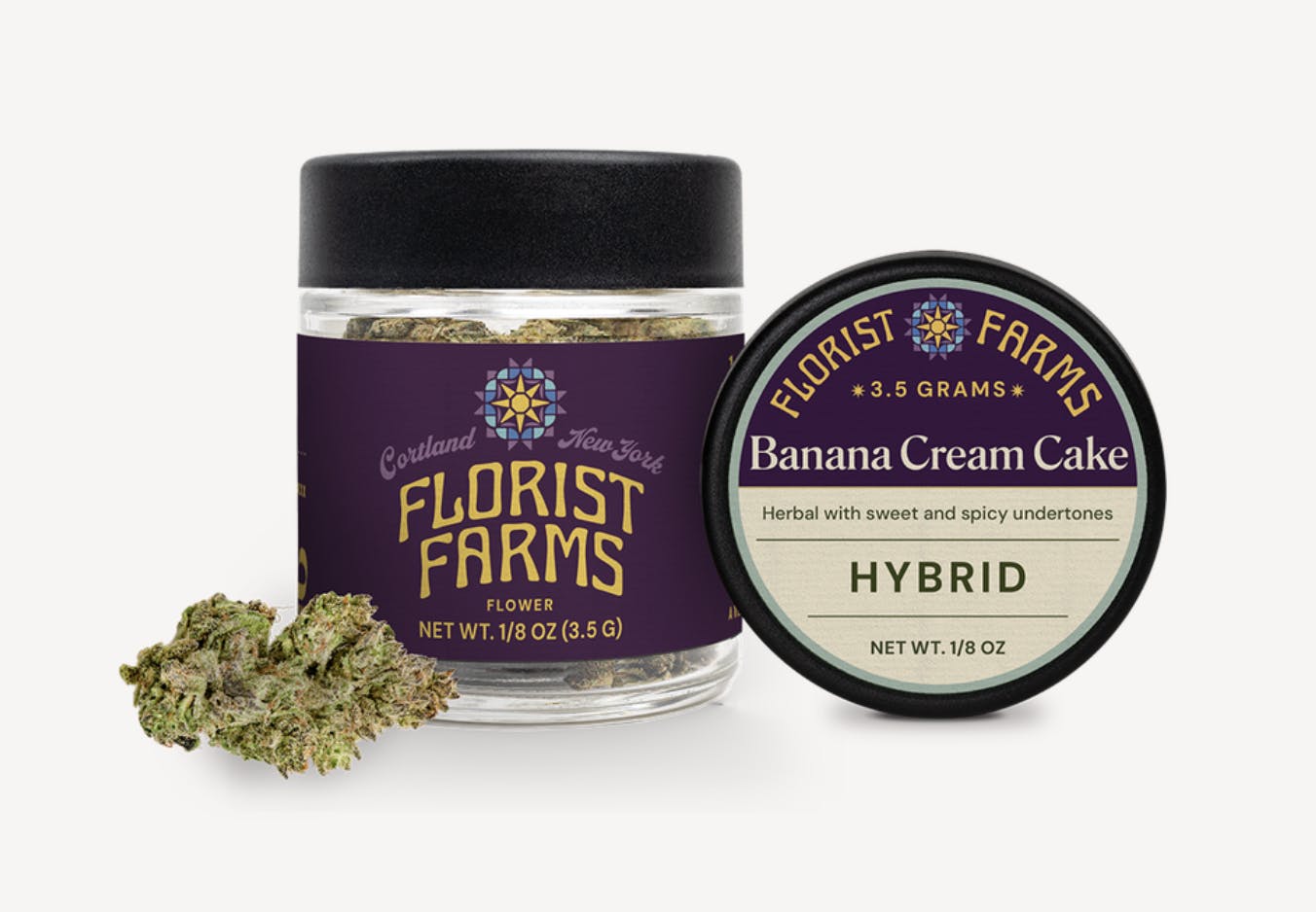 Florist Farms - Florist Farms | Banana Cream Cake | Big Buds | 3.5g - 1
