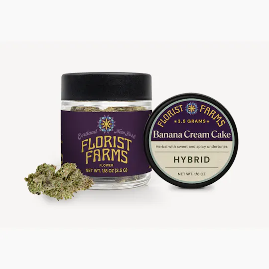 Florist Farms - Florist Farms | Banana Cream Cake | Big Buds | 3.5g - 1