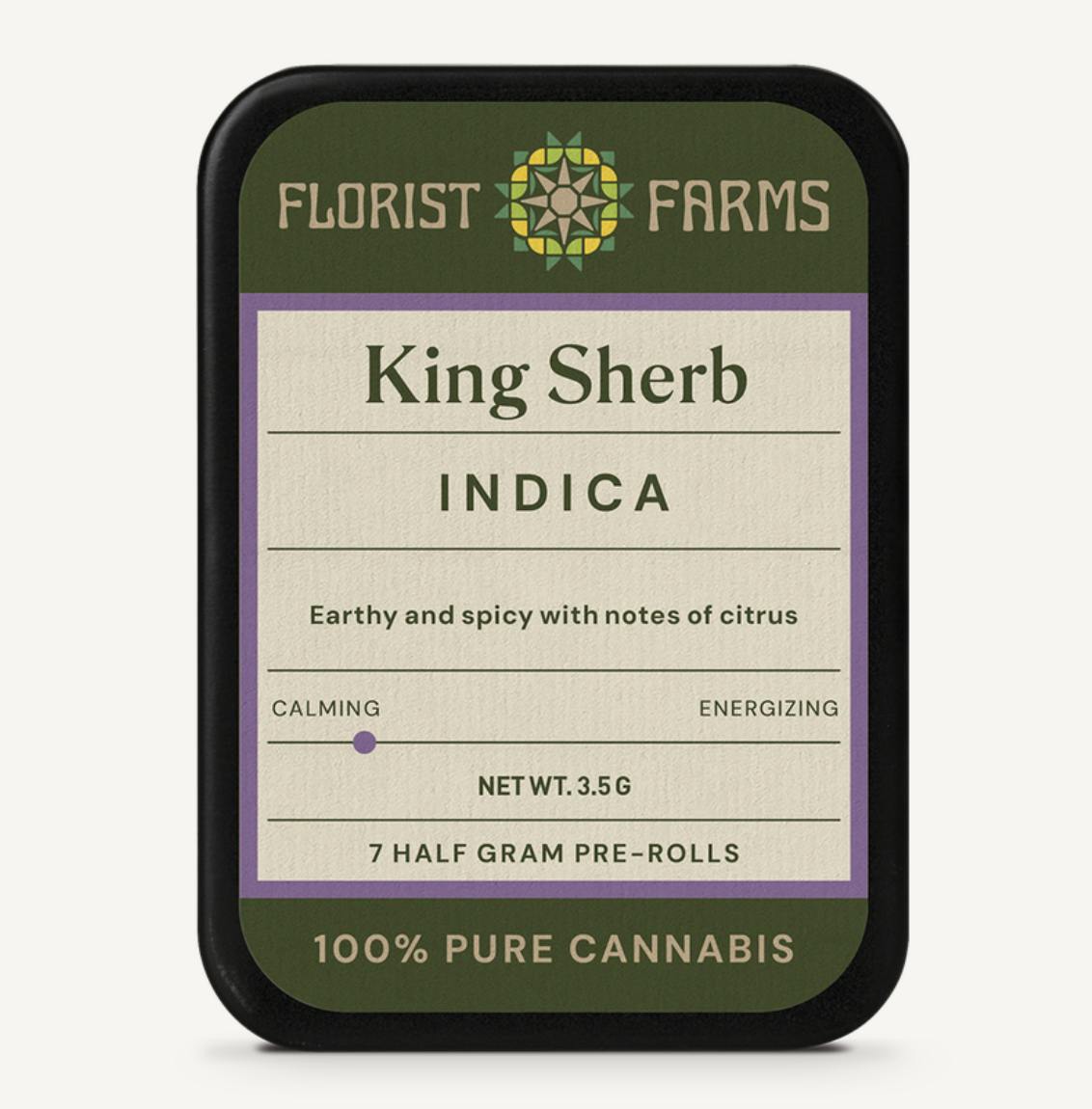 Florist Farms - Florist Farms | King Sherb | Minis | 0.5g each | 7pk - 1