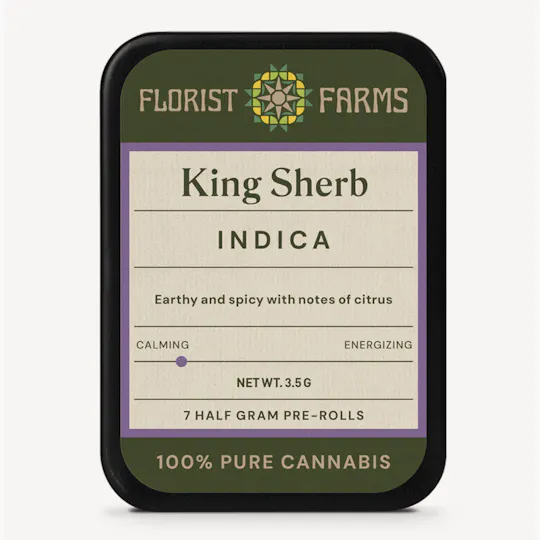 Florist Farms - Florist Farms | King Sherb | Minis | 0.5g each | 7pk - 1