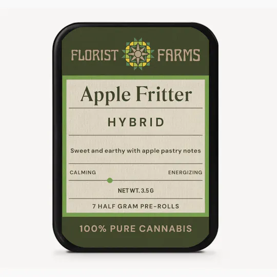 Florist Farms - Florist Farms | Apple Fritter | Minis | 0.5g each | 7pk - 1