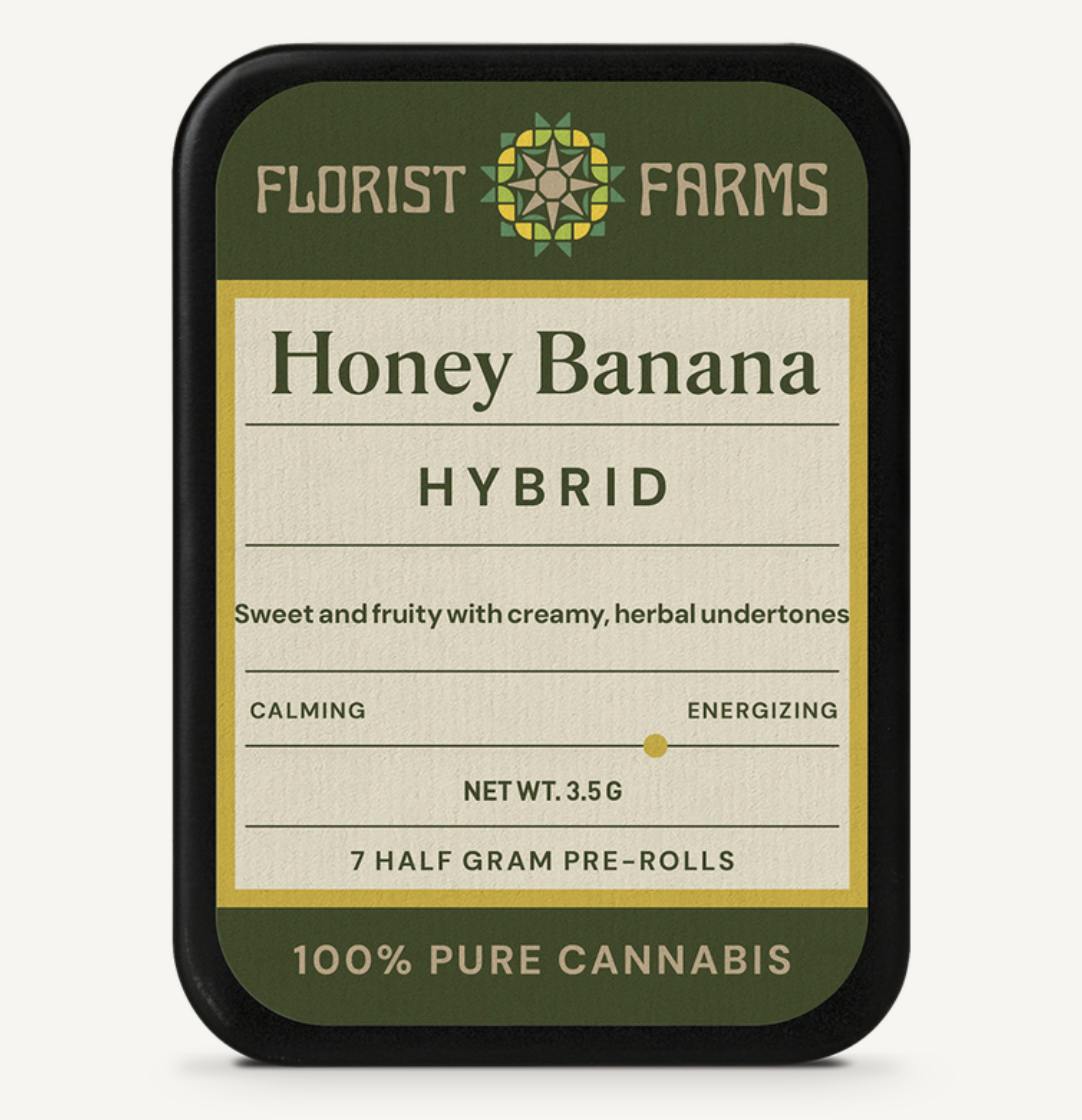 Florist Farms - Florist Farms | Honey Banana | Minis | 0.5g each | 7pk - 1