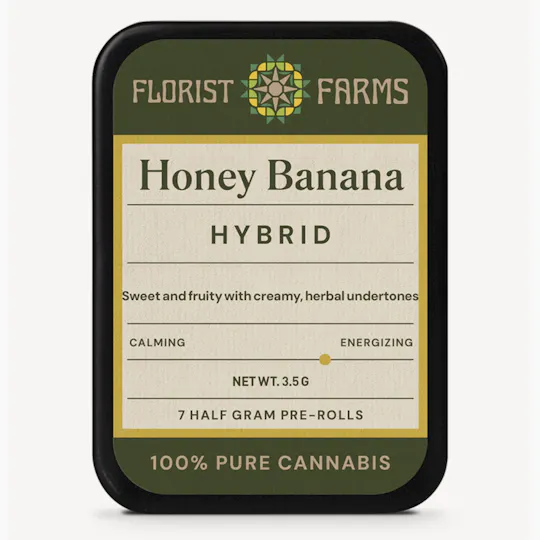 Florist Farms - Florist Farms | Honey Banana | Minis | 0.5g each | 7pk - 1