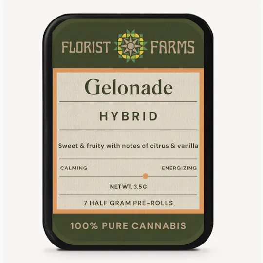 Florist Farms - Florist Farms | Gelonade | Minis | 0.5g each | 7pk - 1