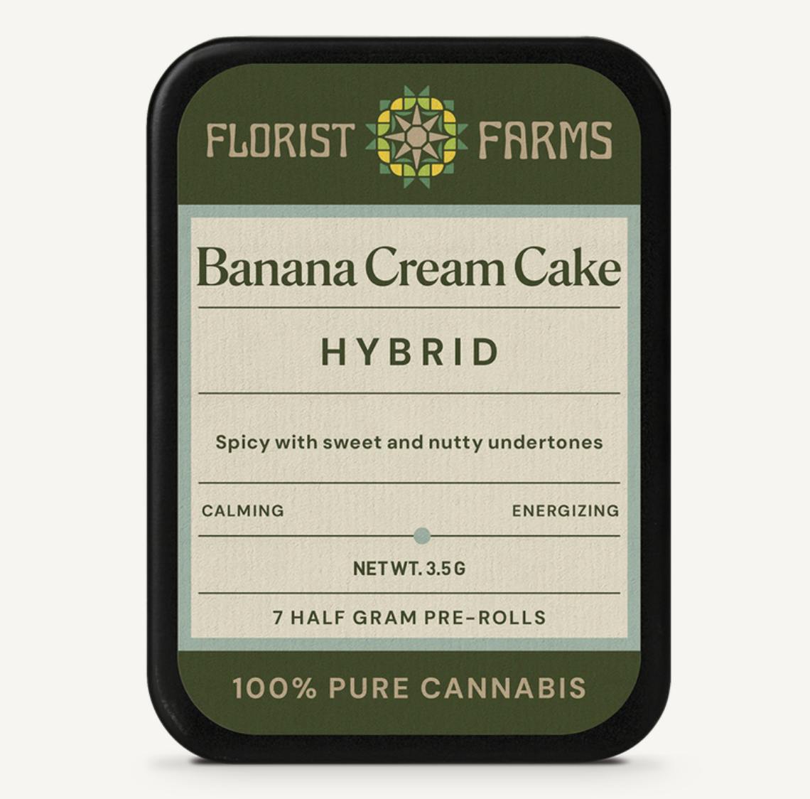 Florist Farms - Florist Farms | Banana Cream Cake | Minis | 0.5g each | 7pk - 1