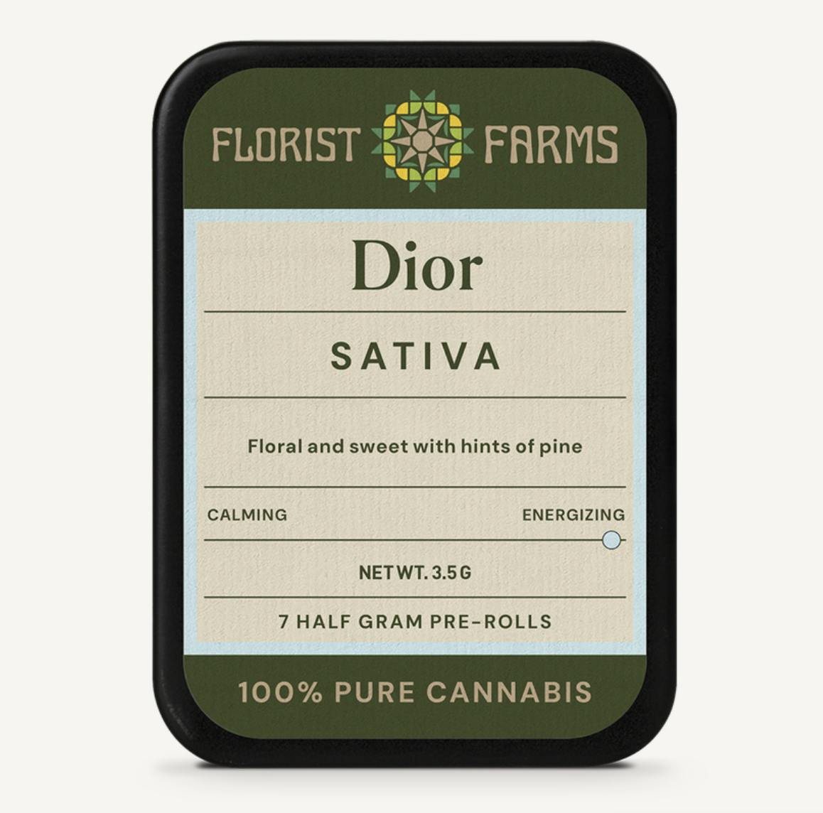 Florist Farms - Florist Farms | Dior | Minis | 0.5g each | 7pk - 1