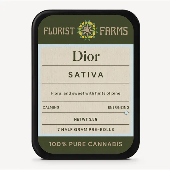 Florist Farms - Florist Farms | Dior | Minis | 0.5g each | 7pk - 1