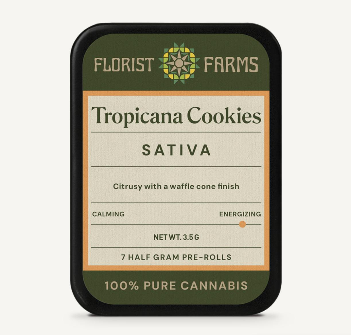 Florist Farms - Florist Farms | Tropicana Cookies | Minis | 0.5g each | 7pk - 1