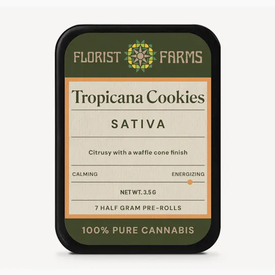 Florist Farms - Florist Farms | Tropicana Cookies | Minis | 0.5g each | 7pk - 1