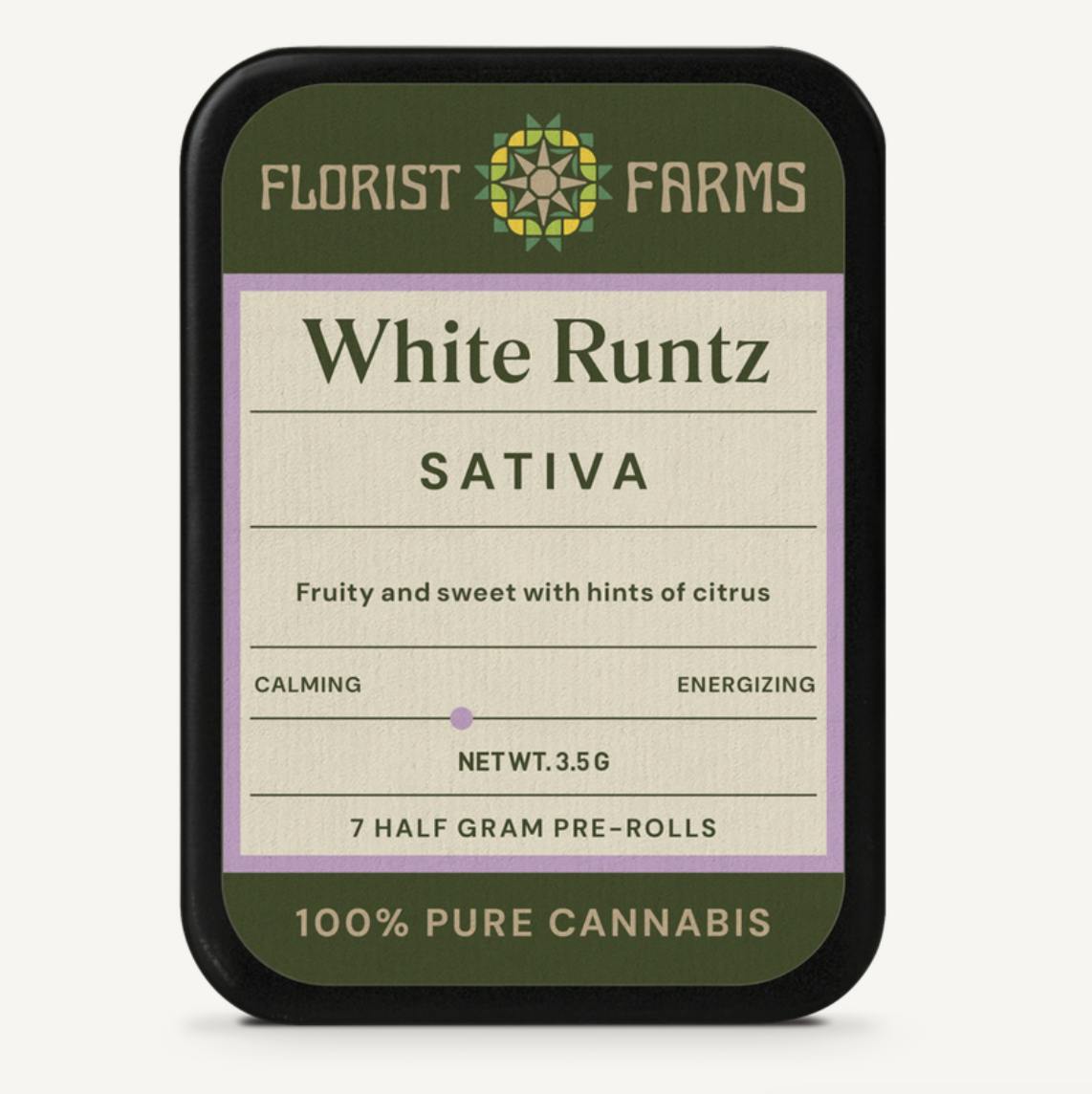 Florist Farms - Florist Farms | White Runtz | Minis | 0.5g each | 7pk - 1
