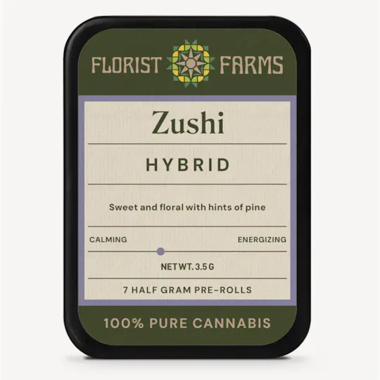 Florist Farms - Florist Farms | Zushi | Minis | 0.5g each | 7pk - 1