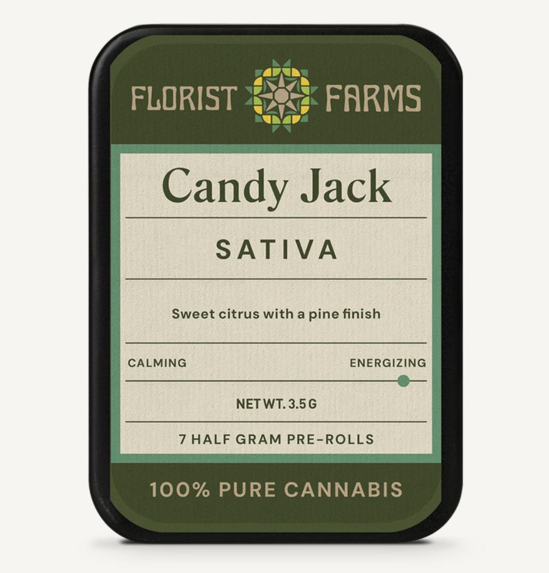 Florist Farms - Florist Farms | Candy Jack | Minis | 0.5g each | 7pk - 1