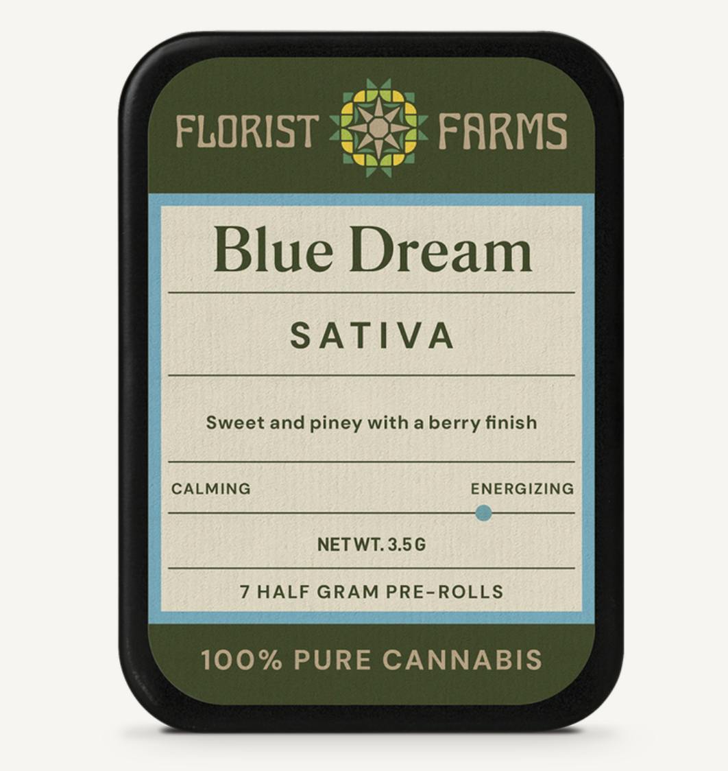 Florist Farms - Florist Farms | Blue Dream | Minis | 0.5g each | 7pk - 1