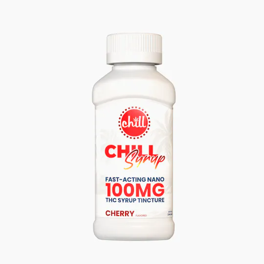 Chill Medicated - Cherry | 100mg THC Syrup | Chill Medicated - 1