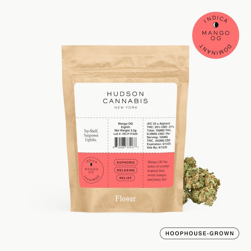 Hudson Cannabis - Hudson Cannabis| Mango OG| Big Buds| 3.5g - 1