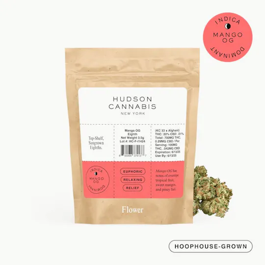Hudson Cannabis - Hudson Cannabis| Mango OG| Big Buds| 3.5g - 1