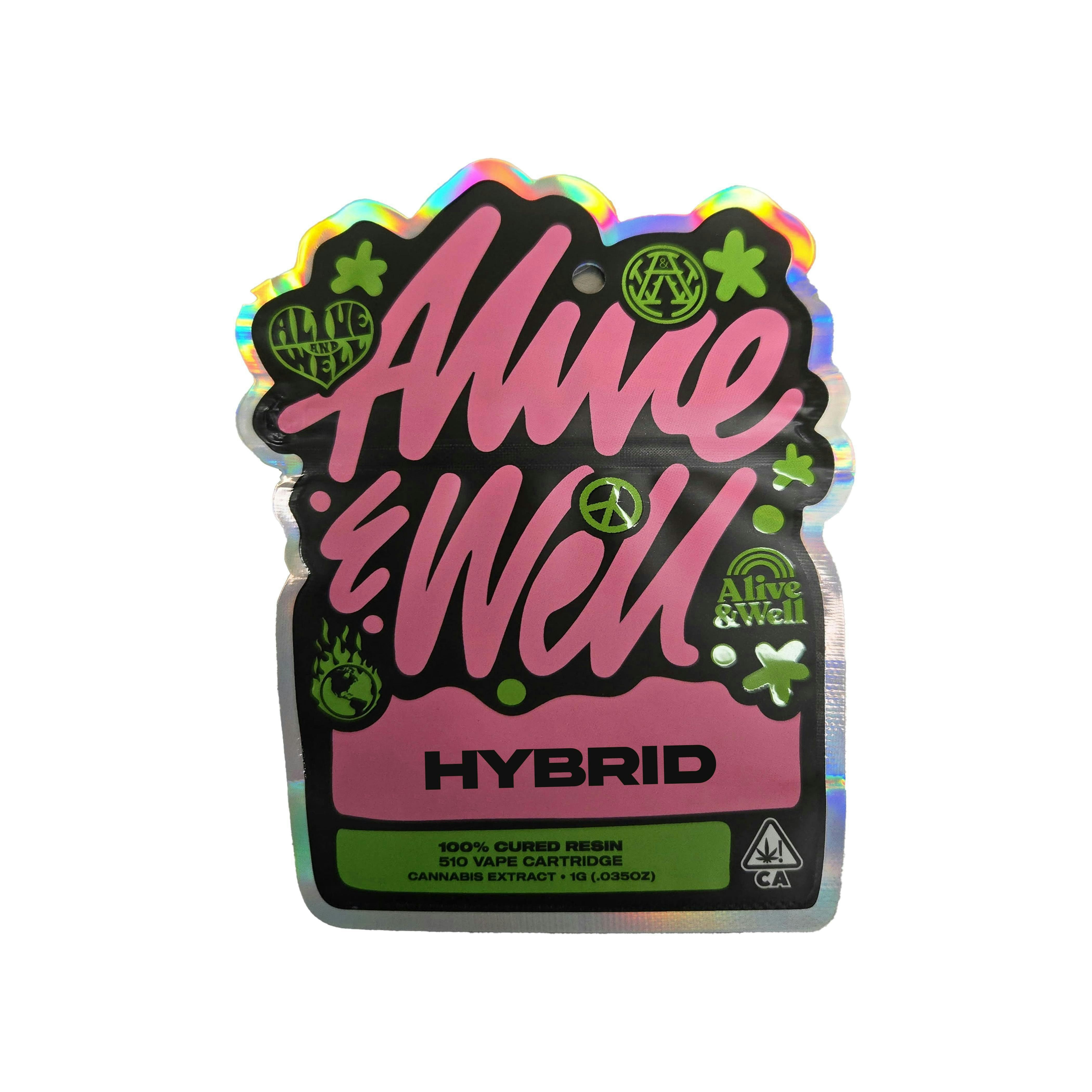 Alive & Well - Alive & Well | Double Runtz | Cartridge | 1g - 1