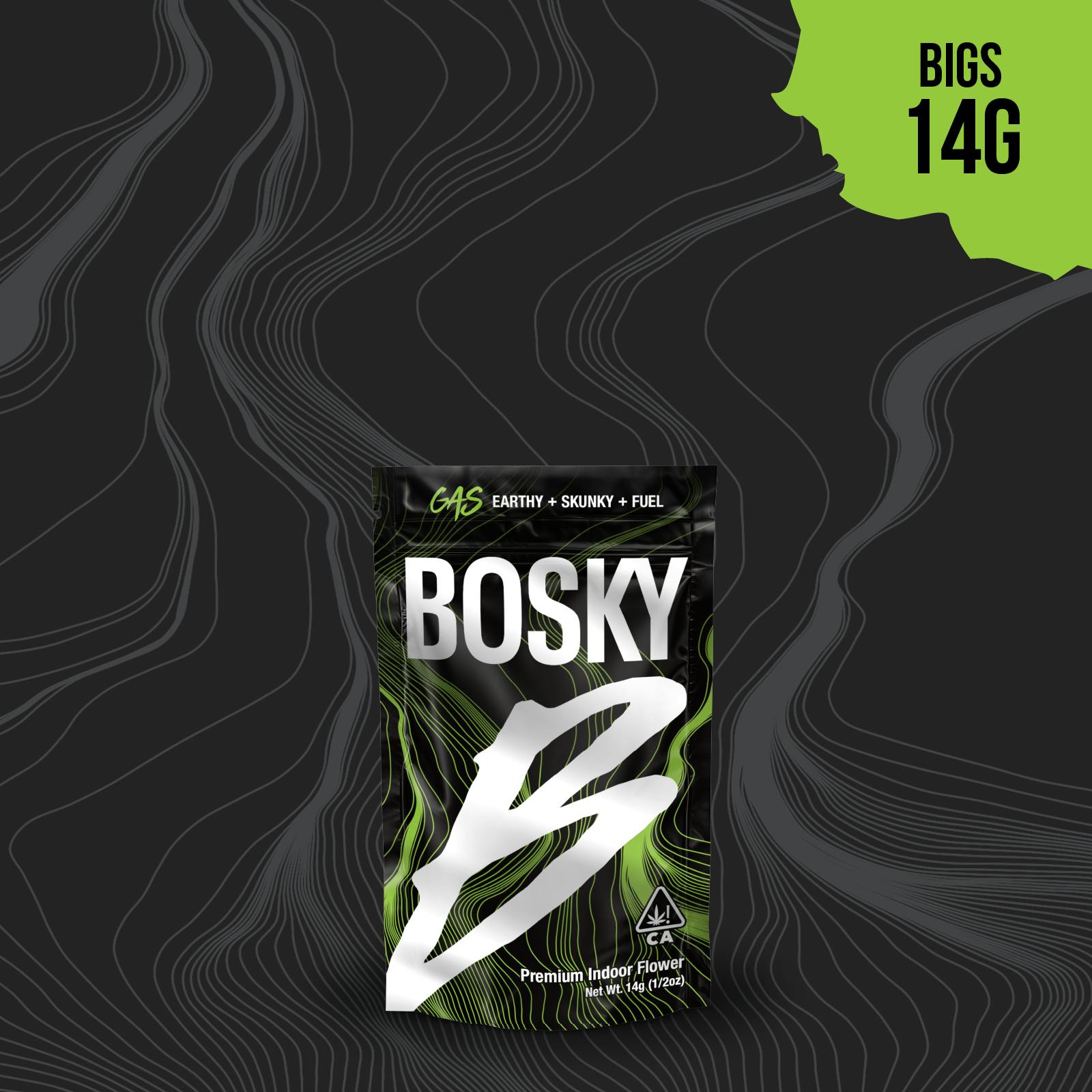 Bosky Genetics - BOSKY | Kookieland | Big Buds | Gas | 14g - 1