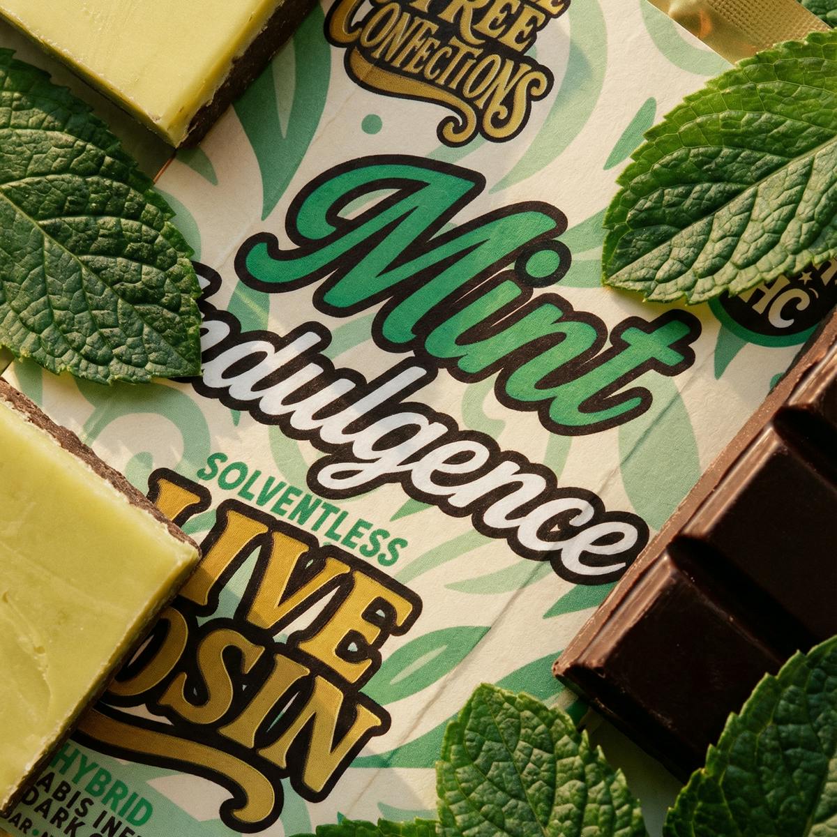 Little Tree - Little Tree Mint Indulgence Live Rosin Chocolate Bar – 200MG - 1