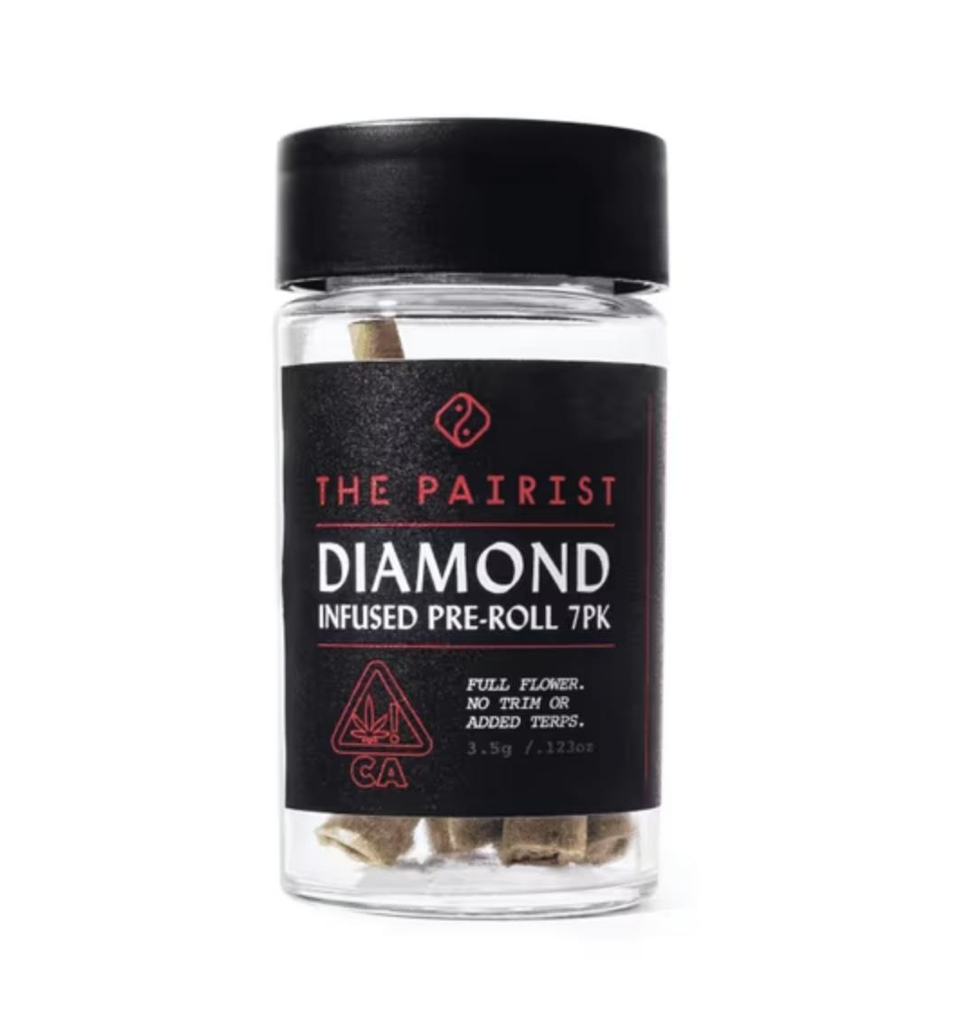 The Pairist - The Pairist | Honey Gas | Diamond Infused Joint | .5G | 7pk - 1
