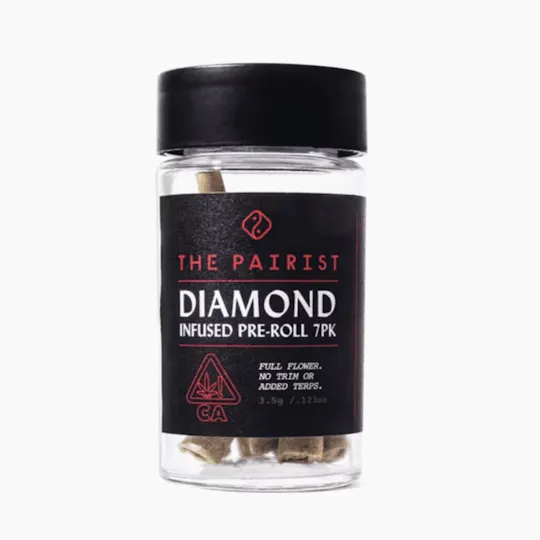 The Pairist - The Pairist | Honey Gas | Diamond Infused Joint | .5G | 7pk - 1