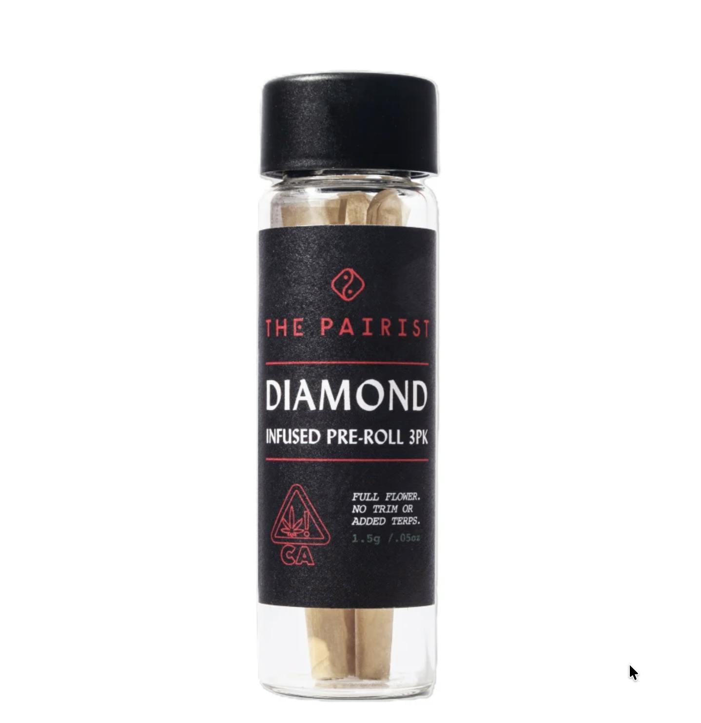 The Pairist - The Pairist | Tropicana Cherry | Diamond Infused Joint | .5G | 3pk - 1