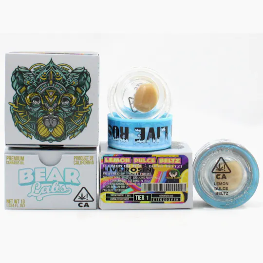 Bear Labs - BEAR Labs - Lemon Dulce Beltz - Rosin Tier 1 - 1